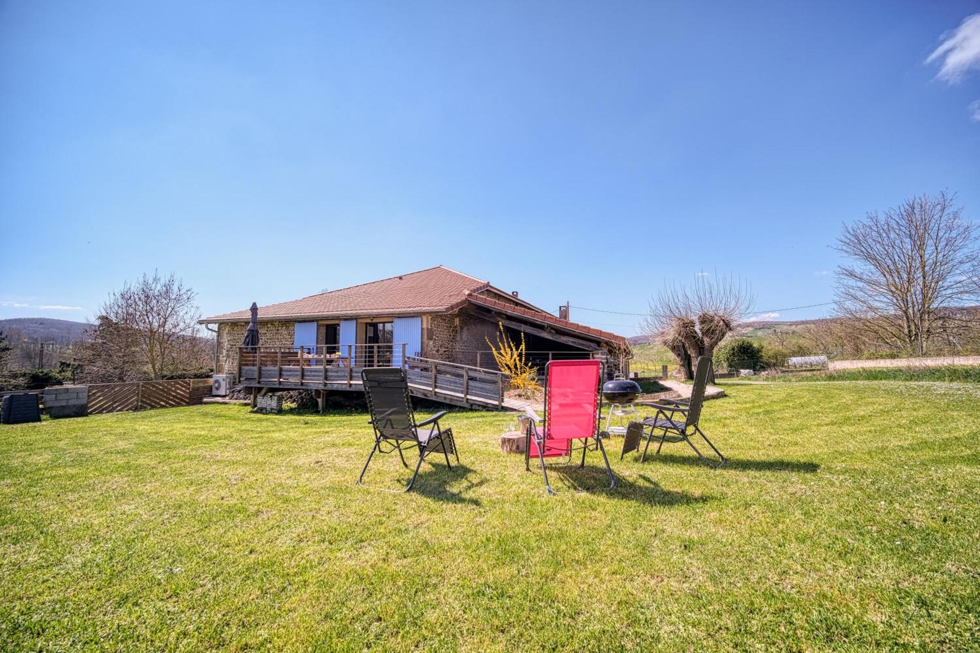 Maison Michonieres - Gite 3 Etoiles - 8 Personnes Miribel  Buitenkant foto