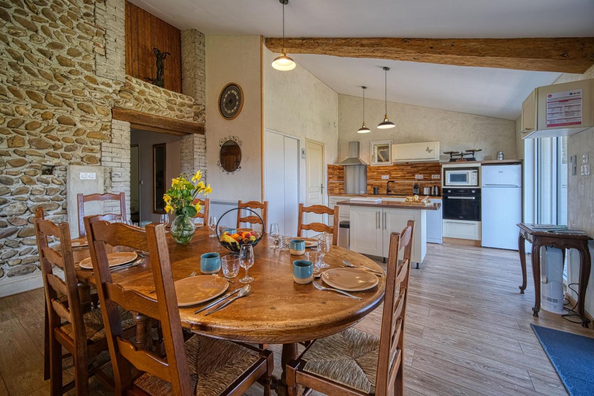 Maison Michonieres - Gite 3 Etoiles - 8 Personnes Miribel  Buitenkant foto